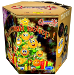 Салюты Радостный вечер Салют 0,8''x37з, 60сек, 25м ОТС5018