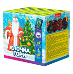 Салюты Елочка гори JF MС 20-16/01 Салют 0,8"х16з, 35сек, 30м