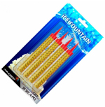 Фонтаны Тортовая свеча Фонтан 4шт/уп MF004