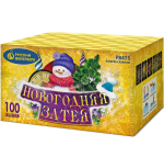 Суперсалюты Новогодняя Затея Салют 1,25"х100з, 85сек, 55м РФ Р8475