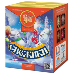Салюты Снежинки ЕС422 1"х16з, 30сек, 40м 